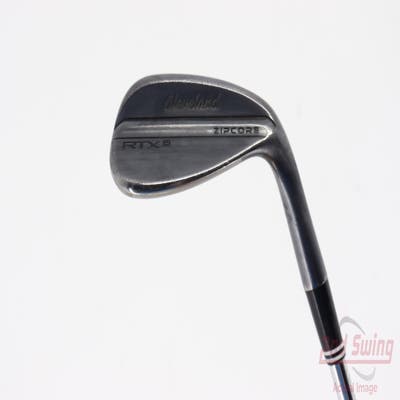 Cleveland RTX 6 ZipCore Black Satin Wedge Gap GW 50° 10 Deg Bounce Mid Dynamic Gold Spinner TI Steel Wedge Flex Right Handed 35.75in