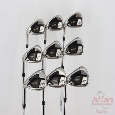 Callaway Rogue ST Max Iron Set 4-PW AW GW True Temper Elevate MPH 85 Steel Regular Left Handed 38.0in