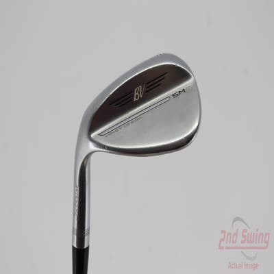 Titleist Vokey SM9 Tour Chrome Wedge Sand SW 54° 10 Deg Bounce S Grind FST KBS Tour Steel Stiff Left Handed 35.25in