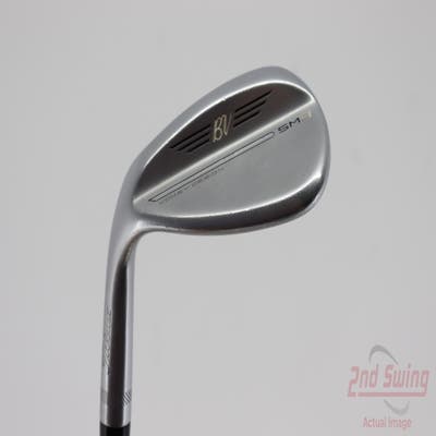 Titleist Vokey SM9 Tour Chrome Wedge Lob LW 58° 10 Deg Bounce S Grind FST KBS Tour Steel Stiff Left Handed 35.0in