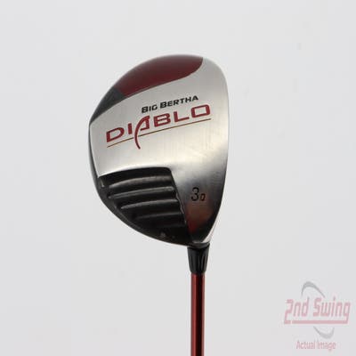 Callaway Big Bertha Diablo Fairway Wood 3 Wood 3W 15° Callaway Big Bertha Diablo FW Graphite Regular Right Handed 41.0in