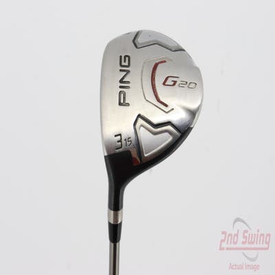 Ping G20 Fairway Wood 3 Wood 3W 15° Ping TFC 169F Graphite Regular Left Handed 42.75in