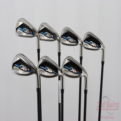 Callaway XR OS Iron Set 6-PW GW SW Mitsubishi Fubuki AT Graphite Regular Right Handed 37.75in