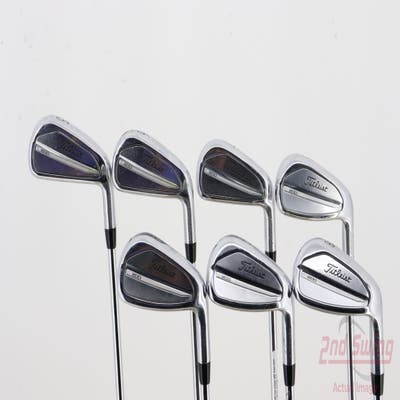 Titleist 2023 T200 Iron Set 5-GW True Temper AMT Black S300 Steel Stiff Right Handed 38.0in