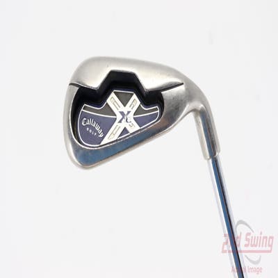 Callaway X-18 Single Iron 6 Iron Callaway Stock Steel Steel Uniflex Right Handed 37.5in