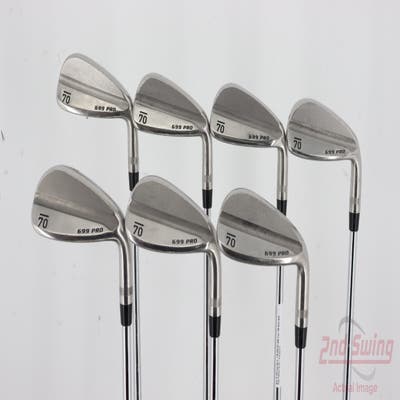 Sub 70 699 Pro Iron Set 5-PW AW FST KBS Tour 105 Steel Stiff Right Handed 38.0in