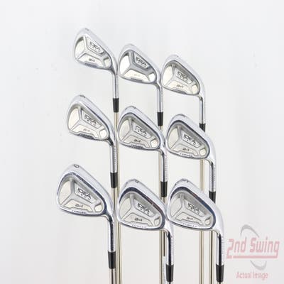 Adams Idea Tech A4 Iron Set 3-GW True Temper Black Gold Steel Stiff Right Handed 38.5in