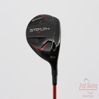 TaylorMade Stealth 2 Fairway Wood 5 Wood 5W 18° Fujikura Ventus Red TR 7 Graphite Stiff Right Handed 42.25in