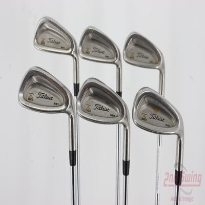 Titleist DCI 981 Iron Set 5-PW Stock Steel Regular Right Handed 37.75in