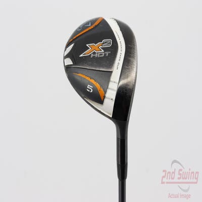 Callaway X2 Hot Fairway Wood 5 Wood 5W Aldila Tour Blue Graphite Senior Right Handed 43.0in