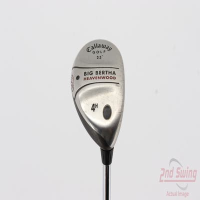 Callaway Big Bertha Heavenwood Hybrid 4 Hybrid 23° Stock Steel Uniflex Right Handed 40.0in