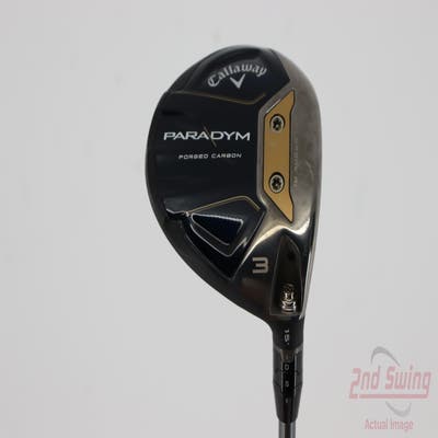 Callaway Paradym Fairway Wood 3 Wood 3W 15° PX HZRDUS Silver Gen4 60 Graphite Regular Right Handed 43.0in