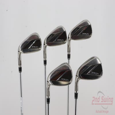 TaylorMade Stealth Iron Set 5-9 Iron FST KBS MAX 85 MT Steel Stiff Left Handed 38.0in