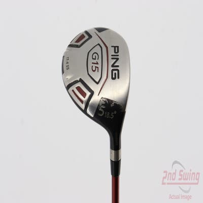 Ping G15 Fairway Wood 5 Wood 5W 18.5° Ping TFC 149F Graphite Stiff Right Handed 42.5in