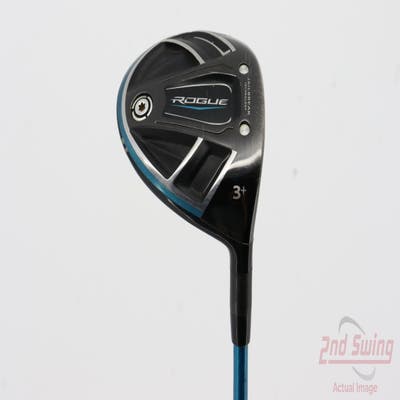 Callaway Rogue Fairway Wood 3+ Wood Handcrafted EvenFlow Blue 75 Graphite Regular Right Handed 43.0in