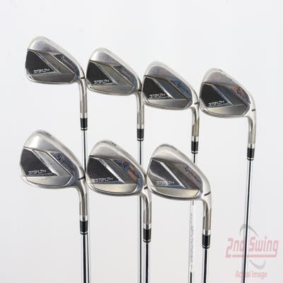 TaylorMade Stealth Iron Set 5-GW TT Dynamic Gold 105 VSS Steel Stiff Right Handed 38.25in