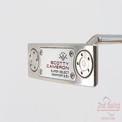 Titleist Scotty Cameron Super Select Newport 2.5 Plus Putter Mid Hang Steel Right Handed 35.5in