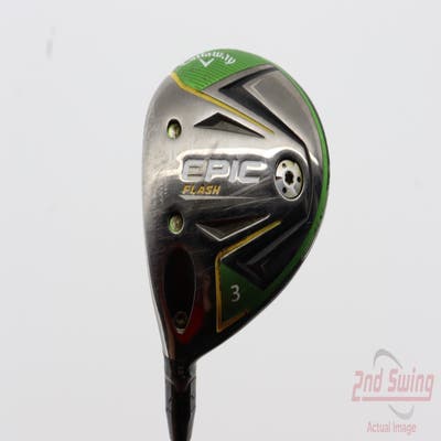 Callaway EPIC Flash Fairway Wood 3 Wood 3W 15° Project X EvenFlow Green 45 Graphite Senior Left Handed 43.0in