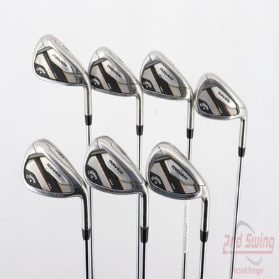 Callaway Mavrik Max Iron Set 5-PW AW FST KBS Max 80 Steel Stiff Right Handed 38.0in