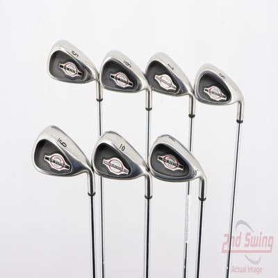 Callaway 2002 Big Bertha Iron Set 5-GW Stock Steel Shaft Steel Uniflex Right Handed 38.0in