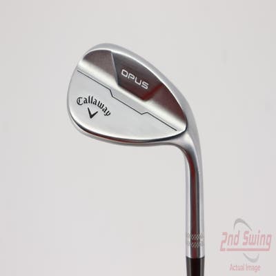 Callaway Opus Brushed Chrome Wedge Gap GW 50° 10 Deg Bounce S Grind Dynamic Gold Mid 115 Wedge Steel Wedge Flex Right Handed 35.5in