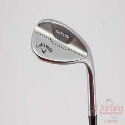 Callaway Opus Brushed Chrome Wedge Sand SW 56° 12 Deg Bounce S Grind Dynamic Gold Mid 115 Wedge Steel Wedge Flex Right Handed 35.0in