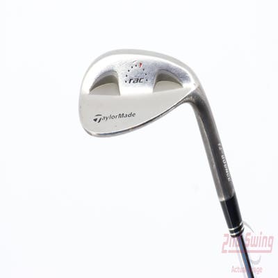 TaylorMade Rac Chrome Wedge Sand SW 56° 12 Deg Bounce Stock Steel Shaft Steel Wedge Flex Right Handed 35.5in