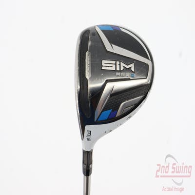 TaylorMade SIM MAX-D Fairway Wood 3 Wood 3W 16° UST Mamiya Helium 5 Graphite Stiff Left Handed 43.25in