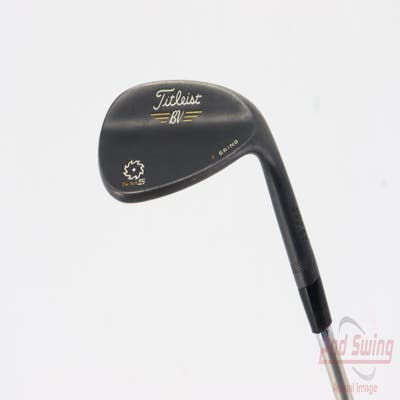 Titleist Vokey SM5 Raw Black Wedge Sand SW 56° 14 Deg Bounce F Grind Stock Steel Shaft Steel Wedge Flex Right Handed 35.0in