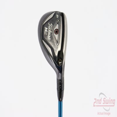 Titleist 816 H2 Hybrid 4 Hybrid 21° Project X EvenFlow Blue 85 Graphite Stiff Right Handed 40.0in