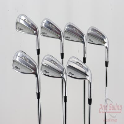 Titleist 2021 T100S Iron Set 4-PW Stock Steel Shaft Steel Stiff Right Handed 38.0in