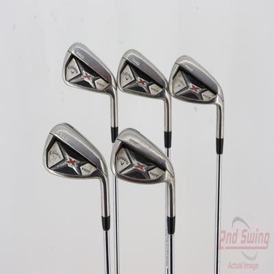 Callaway 2013 X Hot Pro Iron Set 6-PW Project X 5.5 Steel Regular Right Handed 37.5in