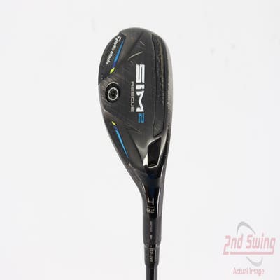 TaylorMade SIM2 Rescue Hybrid 4 Hybrid 22° MCA Tensei AV Blue Raw 70 Graphite Regular Right Handed 39.75in