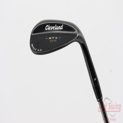 Cleveland 588 RTX 2.0 Black Satin Wedge Lob LW 60° 6 Deg Bounce Nippon NS Pro 999GH Steel Regular Right Handed 34.75in