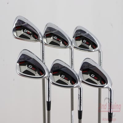 Ping G410 Iron Set 6-GW Aerotech SteelFiber fc70 Graphite Regular Right Handed Black Dot 37.5in