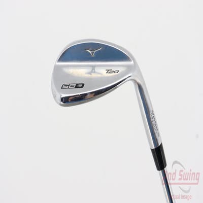 Mizuno T20 Satin Chrome Wedge Lob LW 58° 16 Deg Bounce SB Nippon NS Pro Modus 3 105 Wdg Steel Wedge Flex Right Handed 35.25in