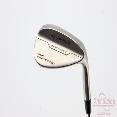 TaylorMade 2014 Tour Preferred Bounce Wedge Sand SW 56° Stock Steel Shaft Steel Wedge Flex Right Handed 35.75in