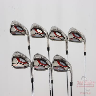 TaylorMade AeroBurner Iron Set 4-PW TM AeroBurner REAX 50 Steel Regular Right Handed 38.5in