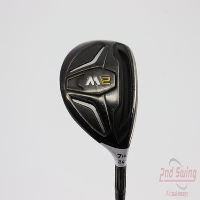 TaylorMade 2016 M2 Fairway Wood 7 Wood HL 24° TM Reax 55 Graphite Senior Right Handed 41.5in