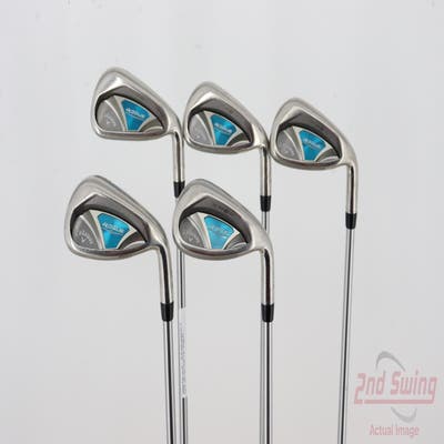 Callaway Rogue Iron Set 7-PW AW Aldila Quaranta Blue 40 Graphite Ladies Right Handed 37.5in