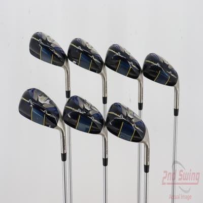 Tour Edge Hot Launch 3 Iron Set 3-9 Iron Tour Edge Hot Launch 55 Graphite Senior Right Handed 38.25in