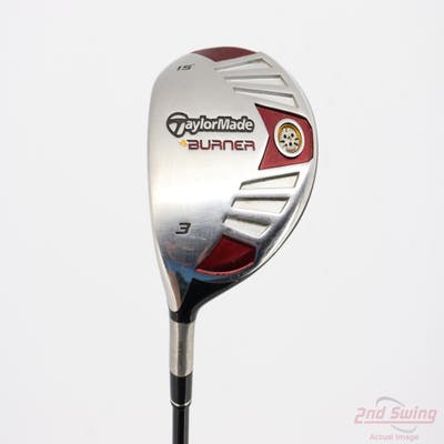 TaylorMade 2007 Burner Steel Fairway Wood 3 Wood 3W 15° TM Reax Superfast 50 Graphite Regular Left Handed 42.75in