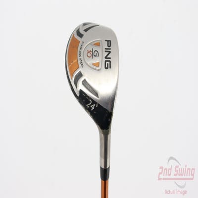 Ping G10 Hybrid 4 Hybrid 24° Ping TFC 129H Graphite Regular Right Handed 39.25in