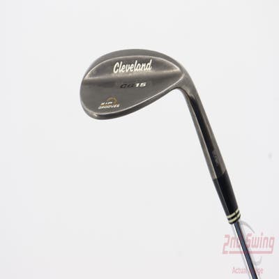 Cleveland CG15 Black Pearl Wedge Lob LW 62° 12 Deg Bounce Cleveland Traction Wedge Steel Wedge Flex Right Handed 35.0in