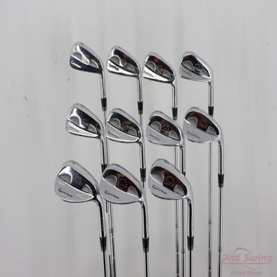 TaylorMade Rac MB Iron Set 3-PW GW SW LW True Temper Dynamic Gold Steel Stiff Right Handed -1/4"