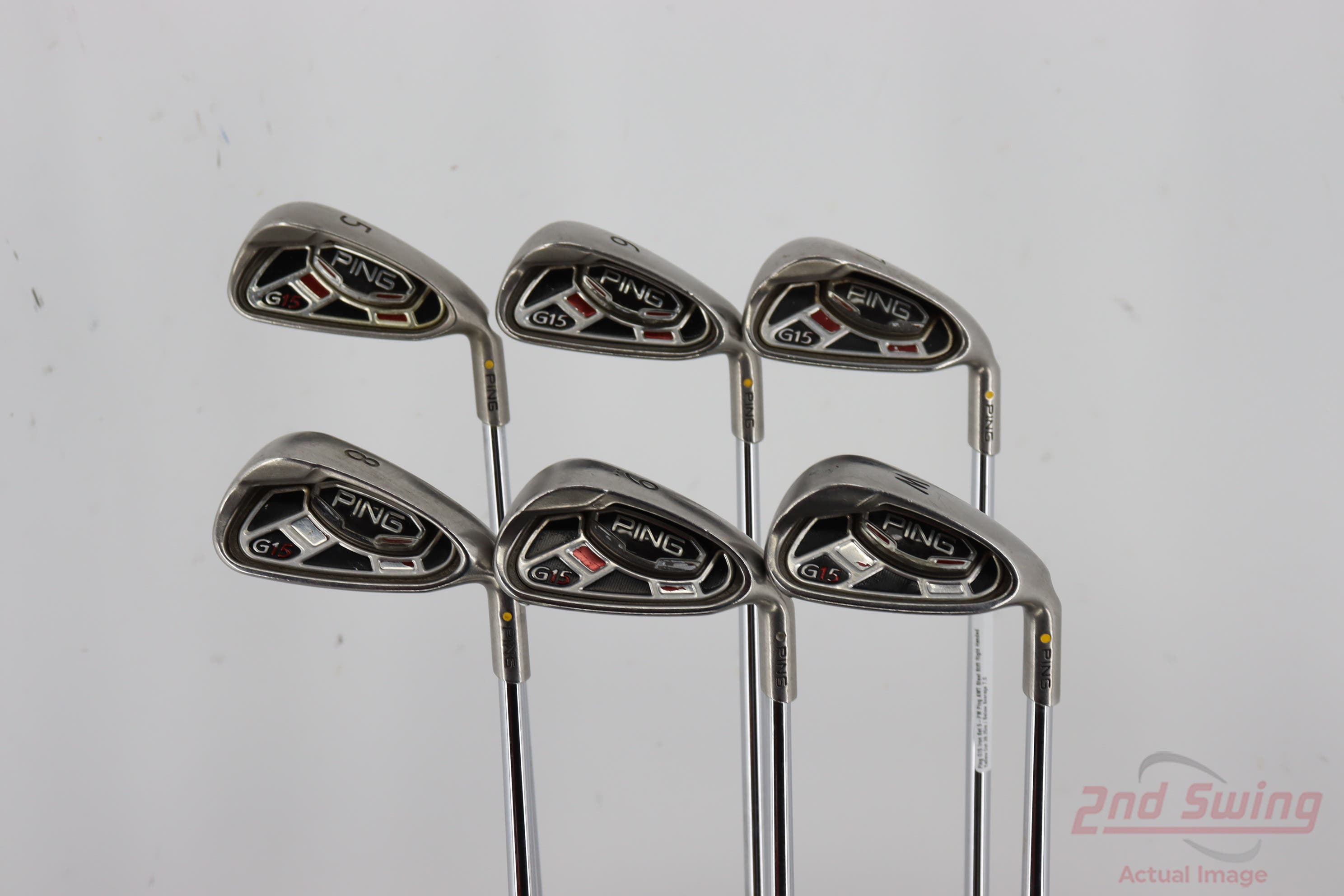 Ping g15 online 8 iron white dot stiff