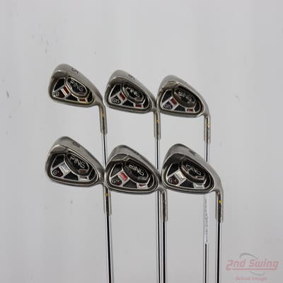 Ping G15 Iron Set 5-PW Ping AWT Steel Stiff Right Handed Yellow Dot +1/2"