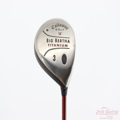 Callaway Big Bertha 2005 Fairway Wood 3 Wood 3W 16° Callaway RCH 75w Graphite Stiff Right Handed 43.5in