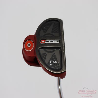 Odyssey O-Works Red 2-Ball Putter Steel Right Handed 35.0in