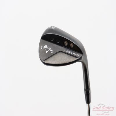 Callaway Jaws Raw Black Plasma Wedge Lob LW 58° 8 Deg Bounce Z Grind Dynamic Gold Spinner TI 115 Steel Wedge Flex Right Handed 35.0in